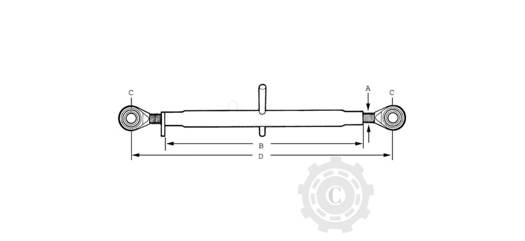 TIRANT CENTRAL STANDARD 200 M24 CAT.1/1