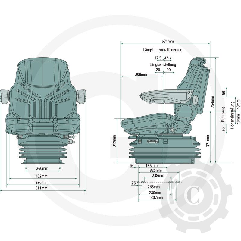 GRAMMER Maximo Comfort Plus JD