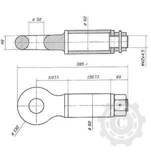 OCHET REMORCARE TOTATIV 15T