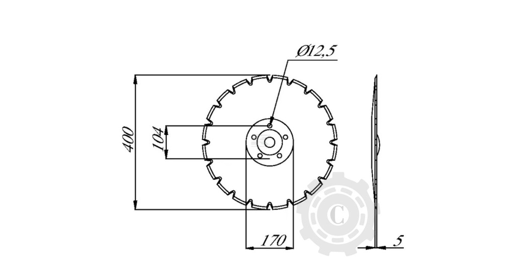 TALER DISC CRESTAT