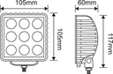 LAMPA DE LUCRU LED 27W 500LM