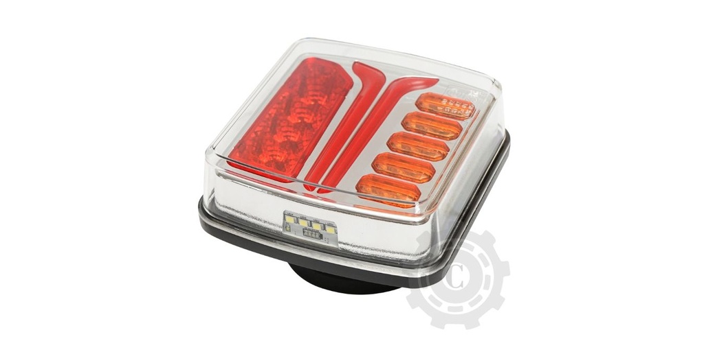 Set lampi remorca led 12-24V cu magnet si control wireless