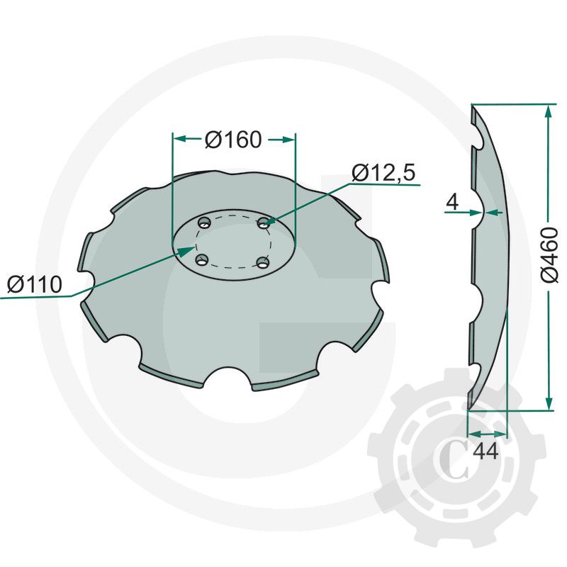 TALER DISC 4 GAURI D460