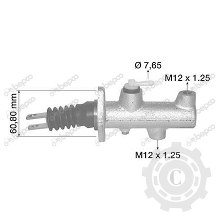 BK44008 POMPA FRANA