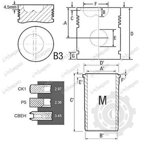 38012054 SET PISTOANE COMPLET