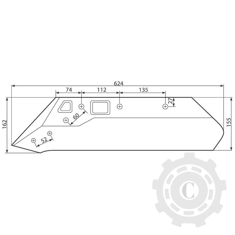 BRAZDAR 622212 KUHN DR