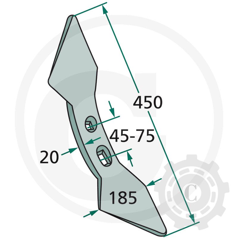 BRAZDAR DUBLU 180101.180-45-75