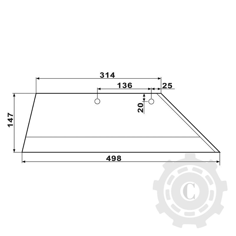 BRAZDAR LEMKEN 3352131 MA08MA08