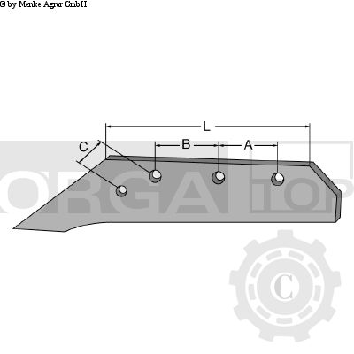 BRAZDAR N172L200815 IQ PARTS