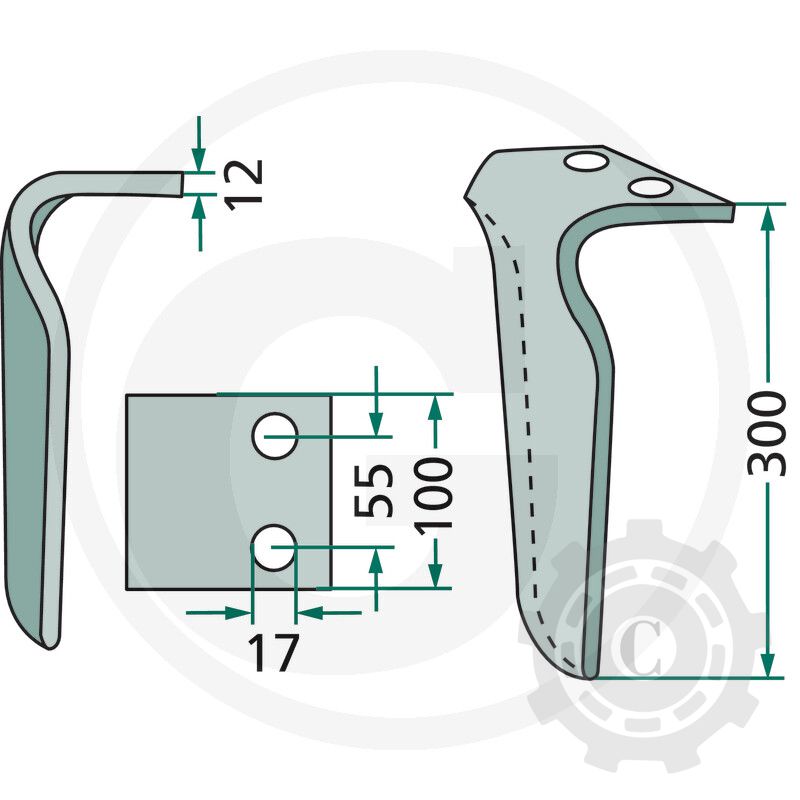 CUTIT FREZA 9115060001M-54651 ST-DR