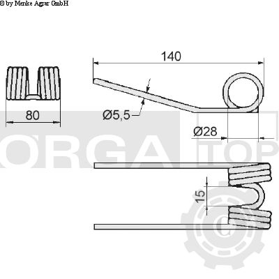 DINTE ELASTIC KRONE 34148