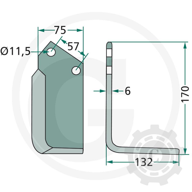 180KUH-12R CUTIT FREZA