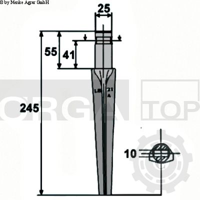 19855 CUTIT FREZA 1205101