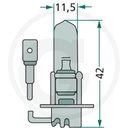 47712V55WH3 Bec cu halogen H3