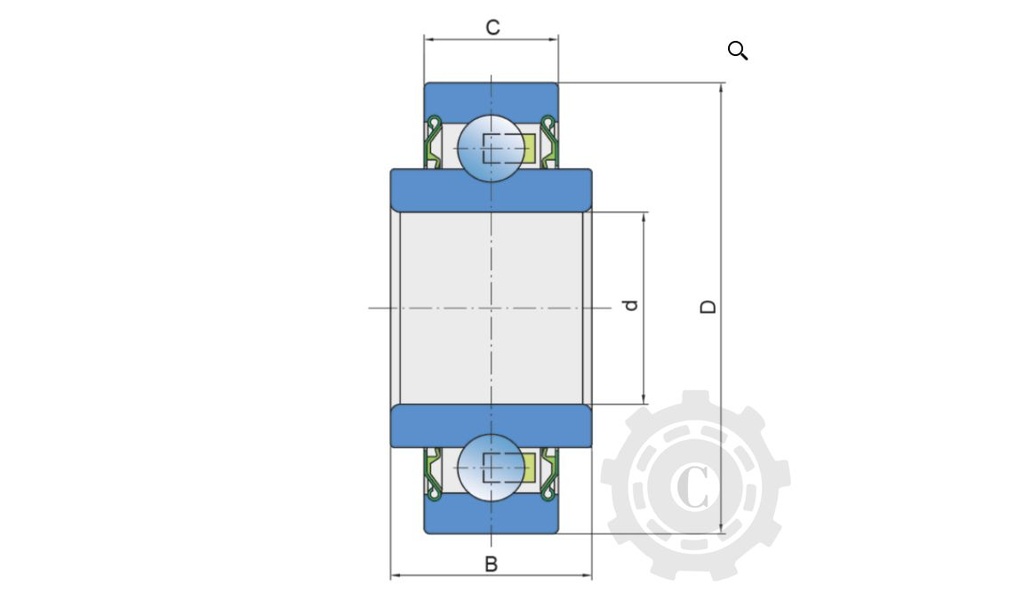 RULMENT 204KRR FKL