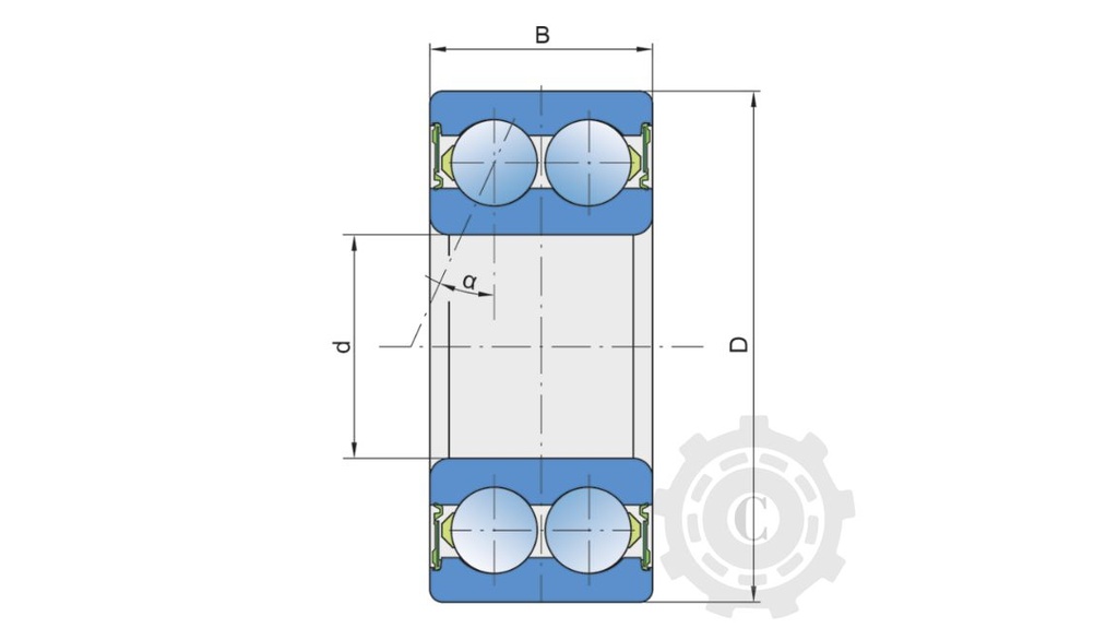 RULMENT 3206 B.2RS1 FKL