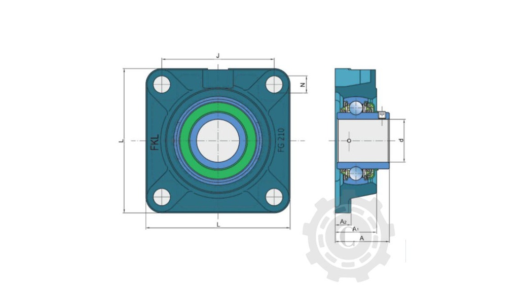 RULMENT LEFG 206 TDT FKL