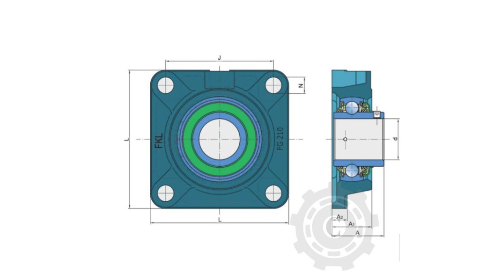 RULMENT LEFG 210 TDT FKL