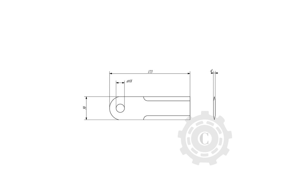 CUTIT TOCATOR JOHN DEERE OEM