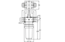 FILTRU PRESIUNE 1/4"M 200 L/MIN