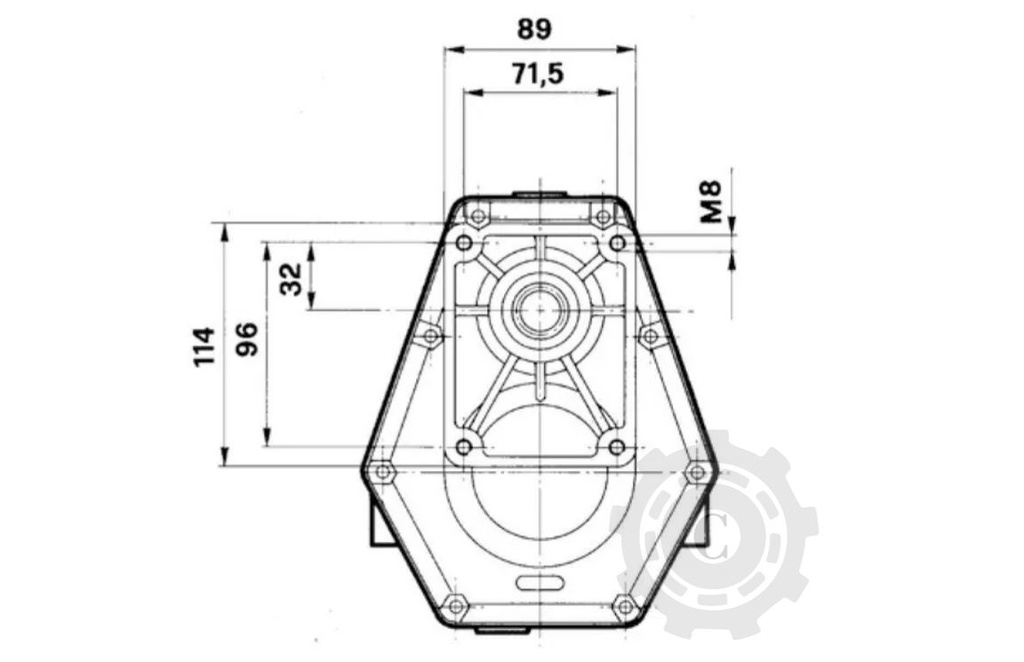 Multiplicator-reductor cu arbore