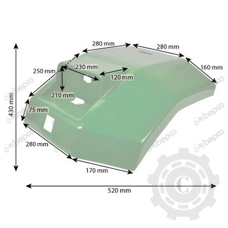 EXTENSIE ARIPA DR JOHN DEERE