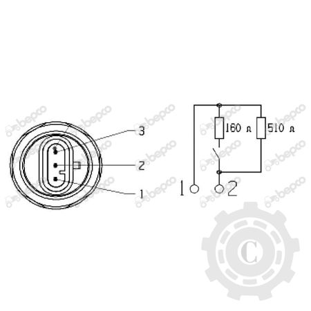 BUTON RIDICARE TIRANTI CLAAS