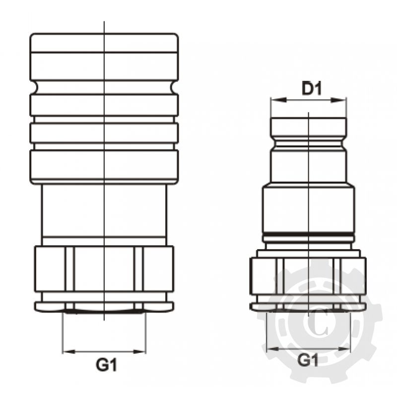 ANTIP3/4 CUPLAJ HID.3/4 ANTIPICURARE DREPT SET