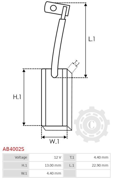 PERII ALTERNATOR AB4002S