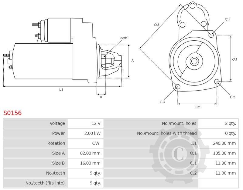 ELECTROMOTOR S0156