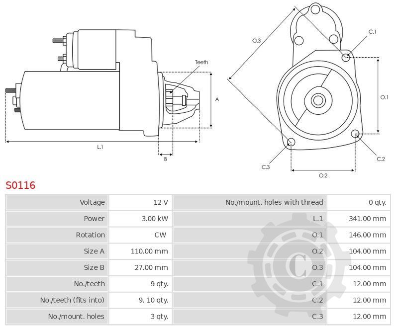 DEMAROR S0116