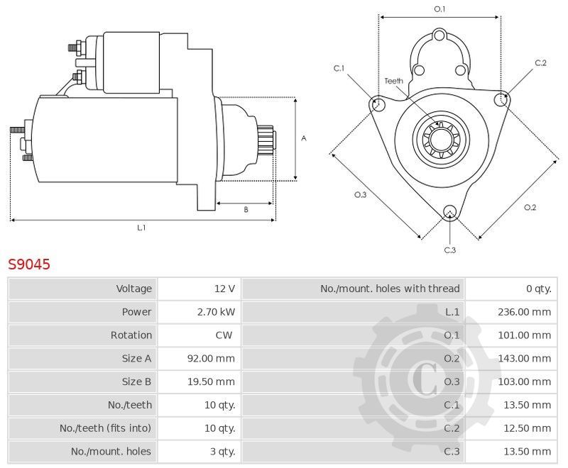 DEMAROR S9045