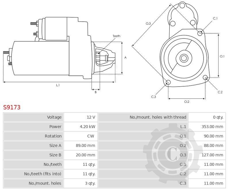 DEMAROR S9173