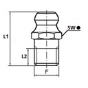 1101109 GRESOR STANDARD H1 M10X1