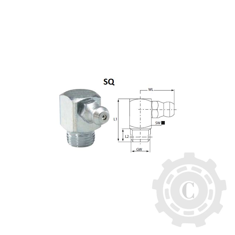 GRESOR H3 90 R1/4 BSP