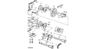 AX CU PINION JD L=500MM