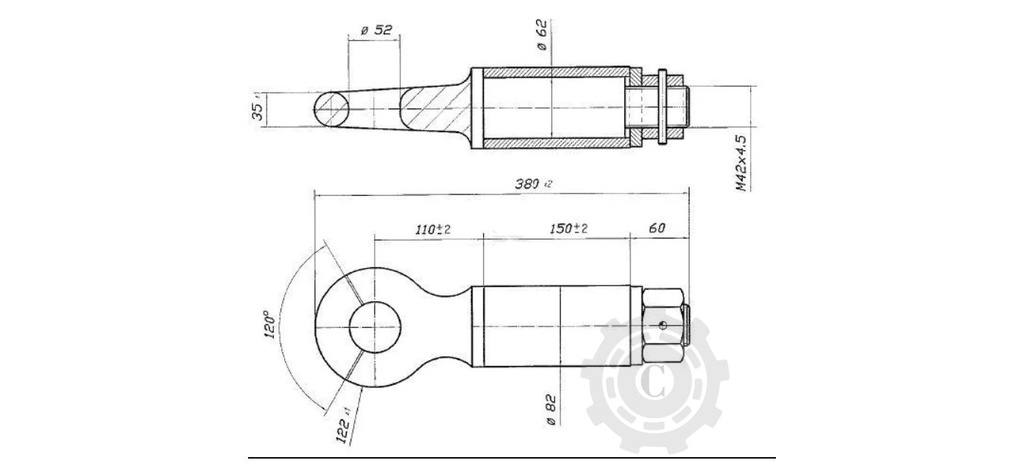 OCHET REMORCARE ROTATIV 17T