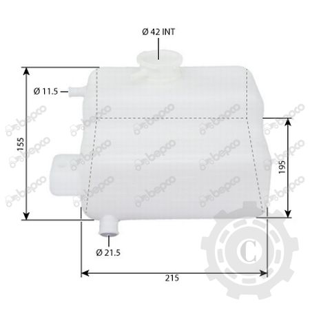 VAS DE EXPANSIUNE MASSEY FERGUSON