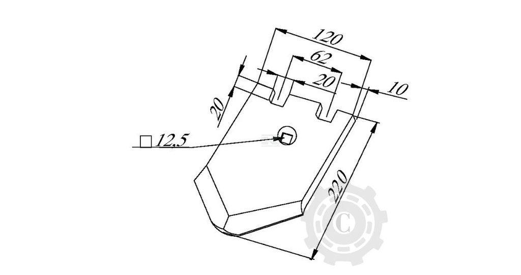 VARF BRAZDAR 56032 016170