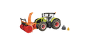 Tractor Claas Axion 950 cu lanturi si freza de zapada