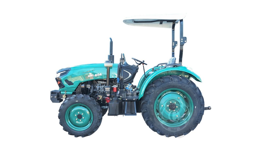 Tractor KONIG 604, 4x4, 60CP, cu parasolar, roti 8.3-16/12.4-28