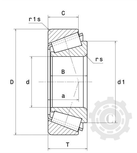 RULMENT NTN HM88649/HM88610