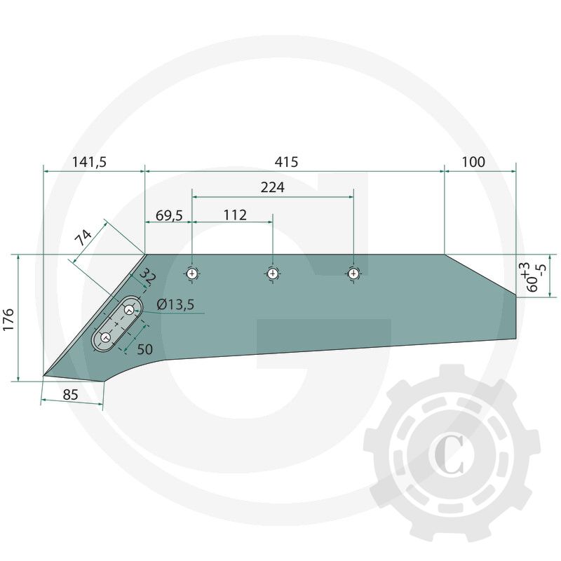 BRAZDAR A51908060R