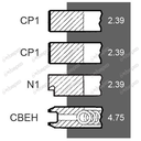 SET SEGMENTI 24/34-121