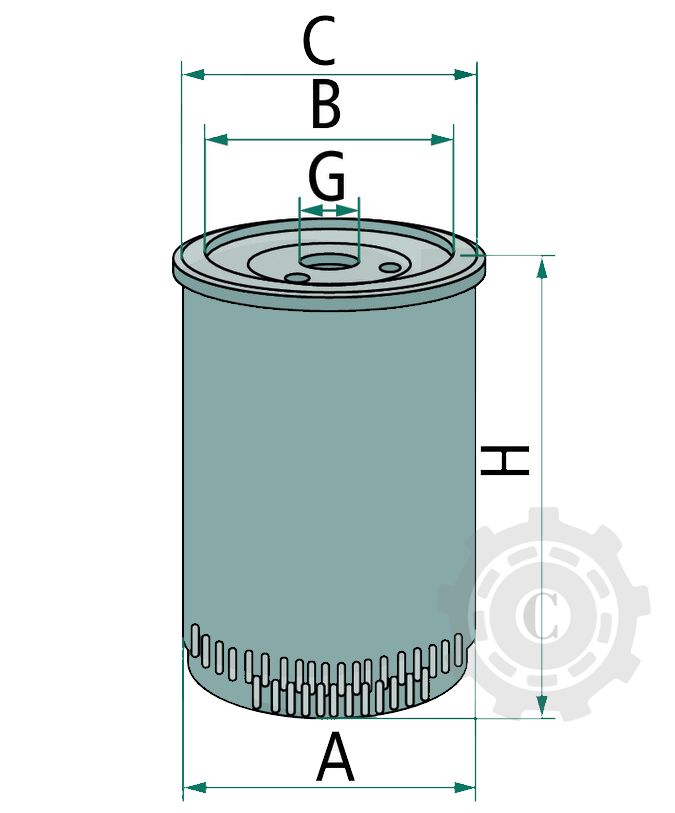 8001007 Filtru de carburant