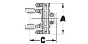 AMBREIAJ PLACA DE FRICTIUNE T80