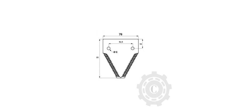 LAMELA CUTIT 3115966R1