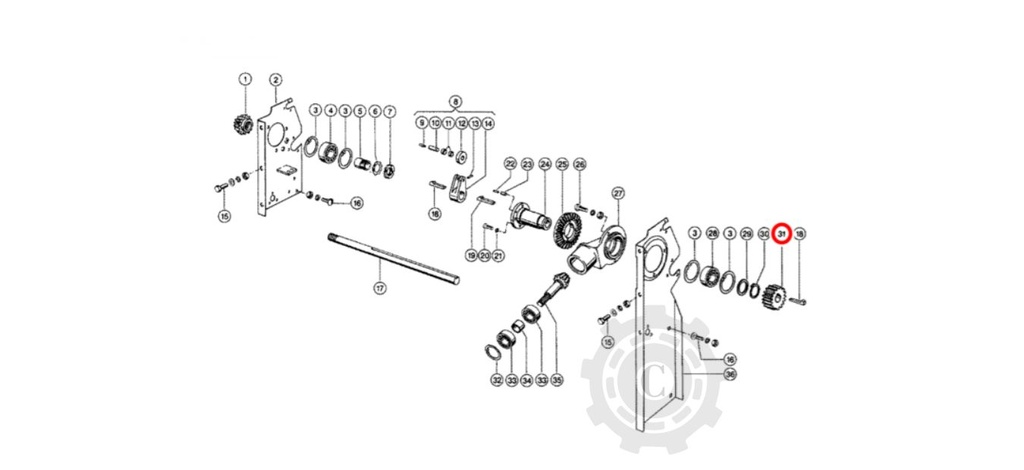 PINION Z15