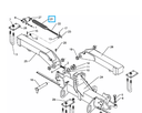 Arc tensionare 9x45x400mm LEMKEN