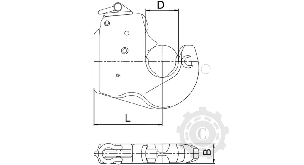 080008614 CARLIG TIRANT LATERAL 3S CBM